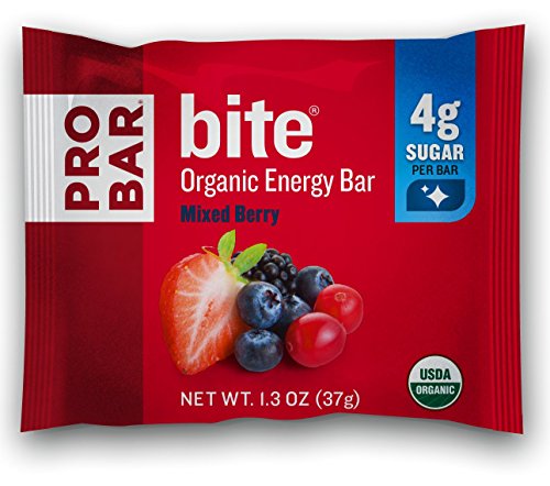 PROBAR - bite Organic Energy Bar, Mixed Berry, Non-GMO, Gluten-Free, USDA Certified Organic, Healthy, Plant-Based Whole Food Ingredients, Natural Energy (12 Count) - Image 2