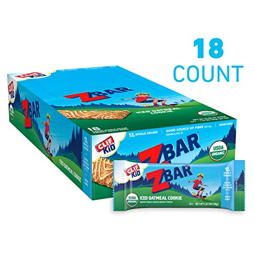 CLIF KID ZBAR - Organic Granola Bars - Iced Oatmeal Cookie - (1.27 Ounce Energy Bars, Kids Snacks, 18 Count) - Image 2
